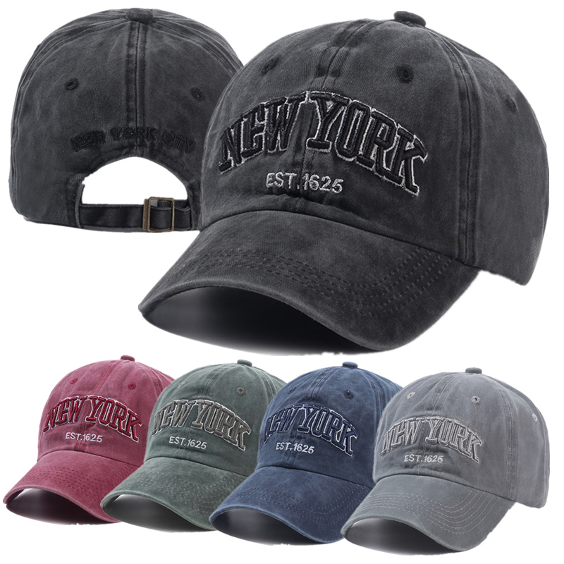 Aquatic Sports Cap - موضة نيويورك التطريز قبعات البيسبول في