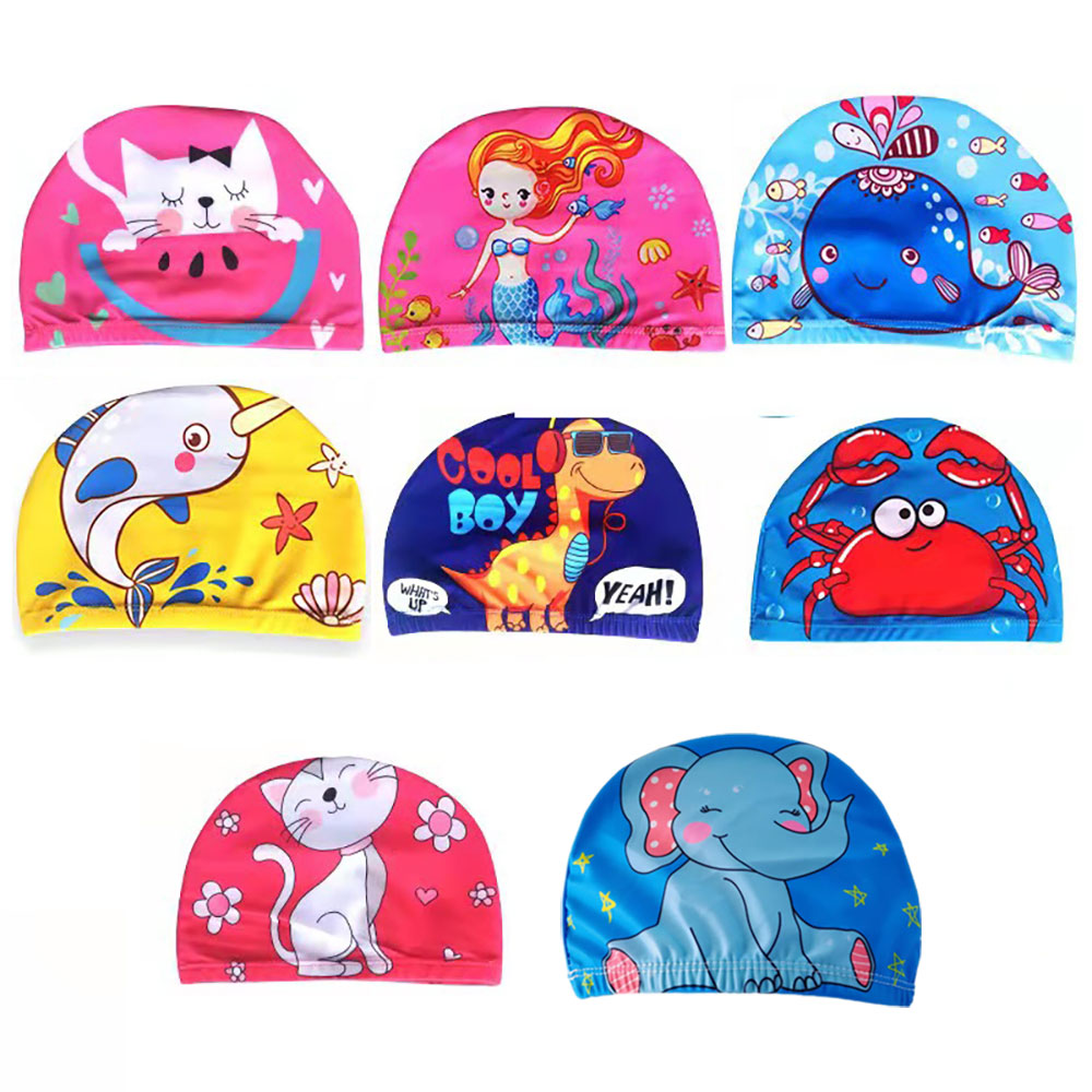قبعة سباحة جديدة للأطفال بتصمي - مراجعة Aquatic Sports Cap وسعره