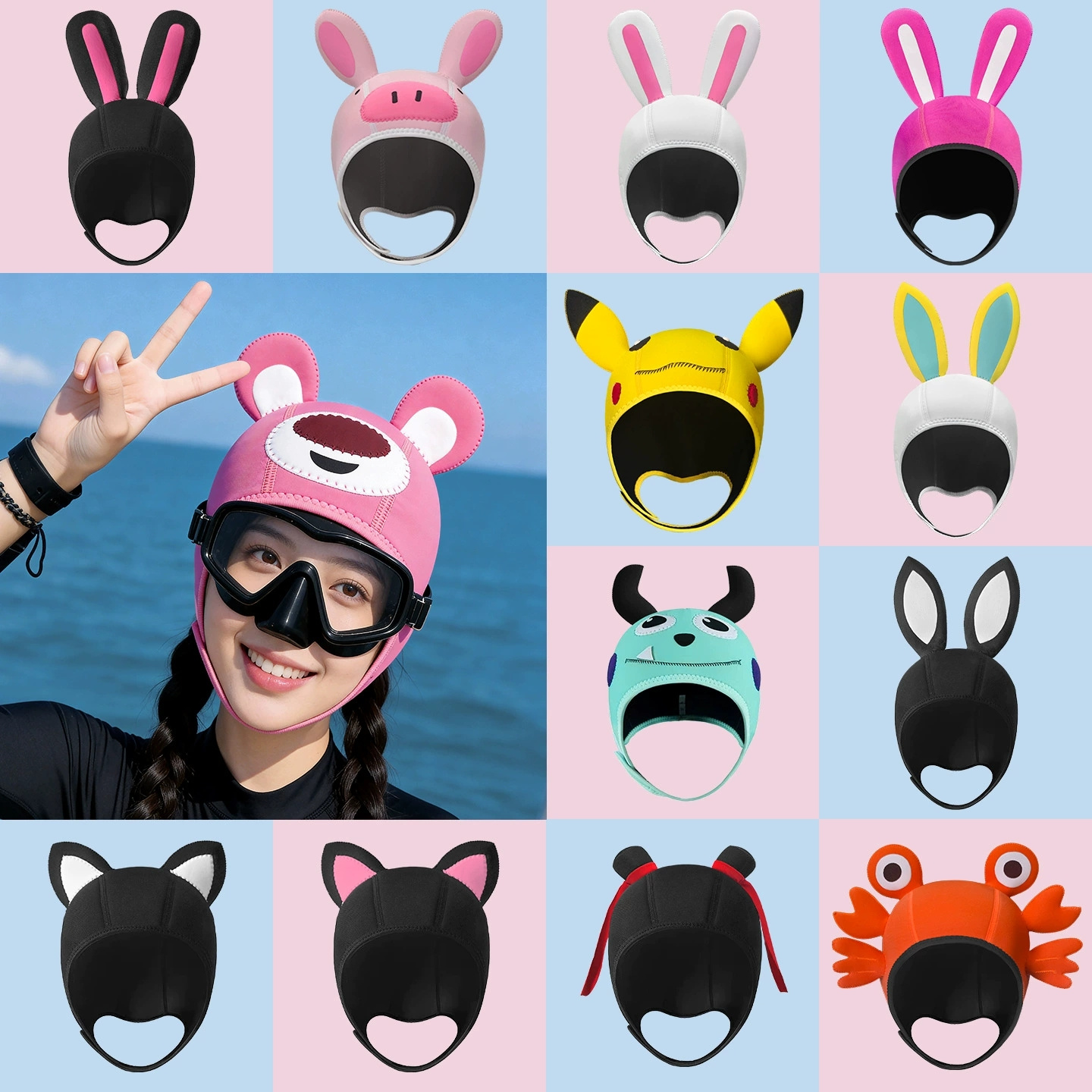 قبعة غوص حرارية من النيوبرين ب - مراجعة Aquatic Sports Cap وسعره