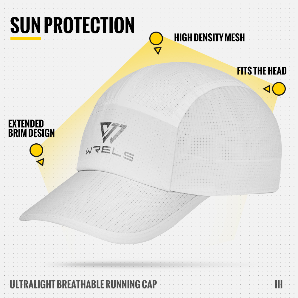 قبعة WRELS للجري خفيفة الوزن ب - مراجعة Aquatic Sports Cap وسعره