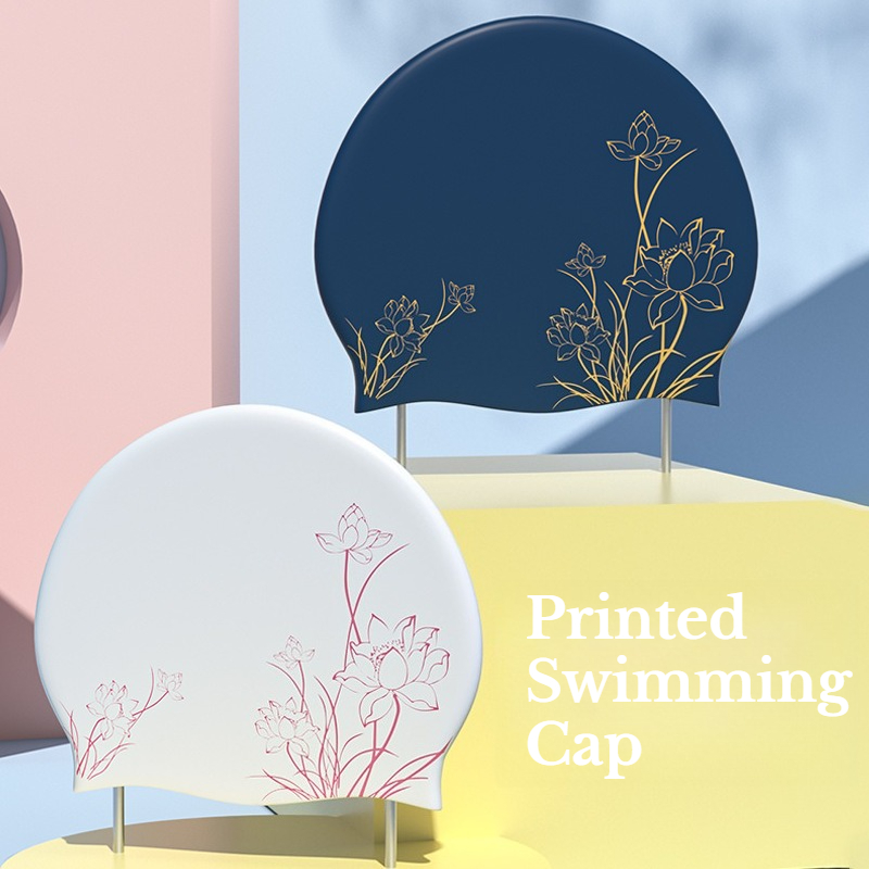 قبعة سباحة مطبوعة على شكل لوتس - مراجعة Aquatic Sports Cap وسعره