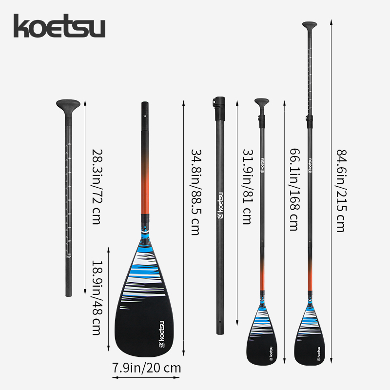 مجداف من ألياف الكربون KOETSU  - مراجعة Kayak Paddle Carbon وسعره