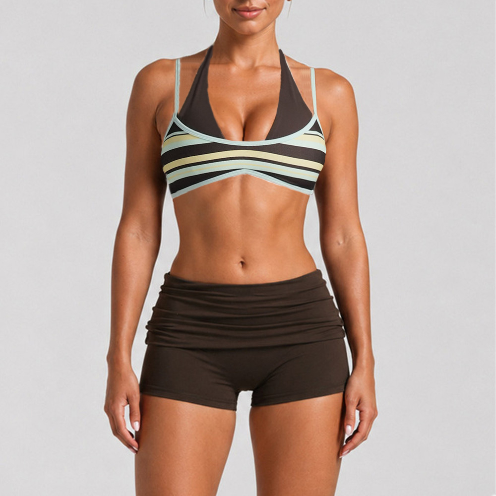 حمالة صدر رياضية نسائية مبطنة  - مراجعة Aquatic Sports Bra وسعره